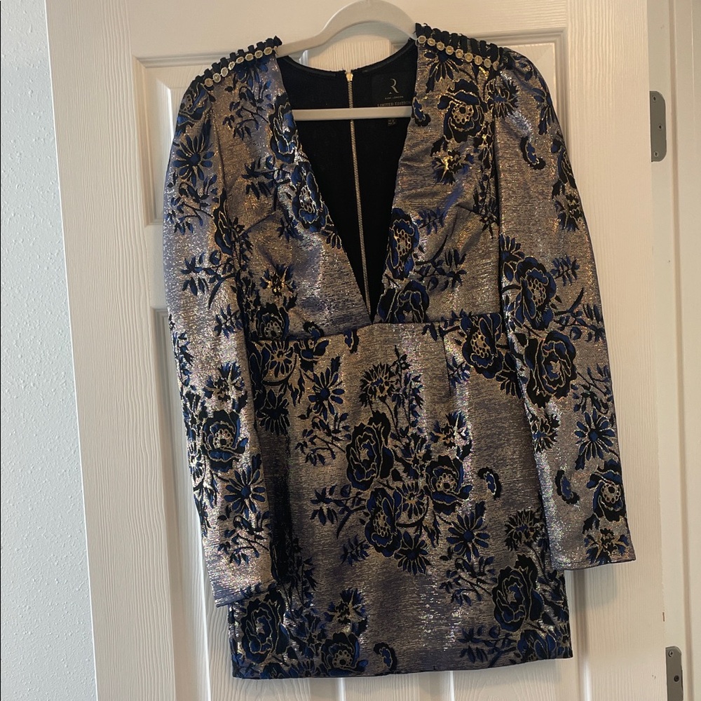 Limited Edition Blue & Silver Formal Dress